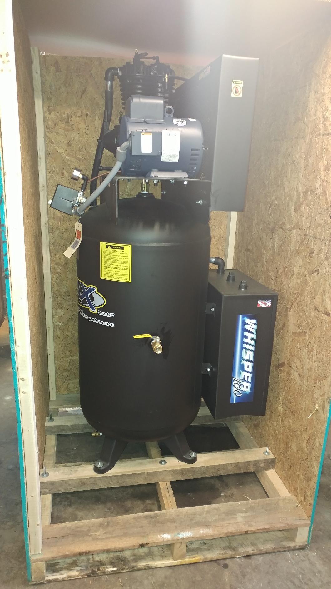 EMAX 80 Gal E350 Stationary Air Compressor, 5 HP, 19 CFM at 100 PSI customer photo 2