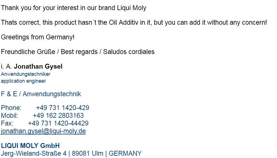LIQUI MOLY Special Tec AA SAE 5W-20 | 5 L | Fully synthetic engine oil | SKU: 2259 customer photo 1
