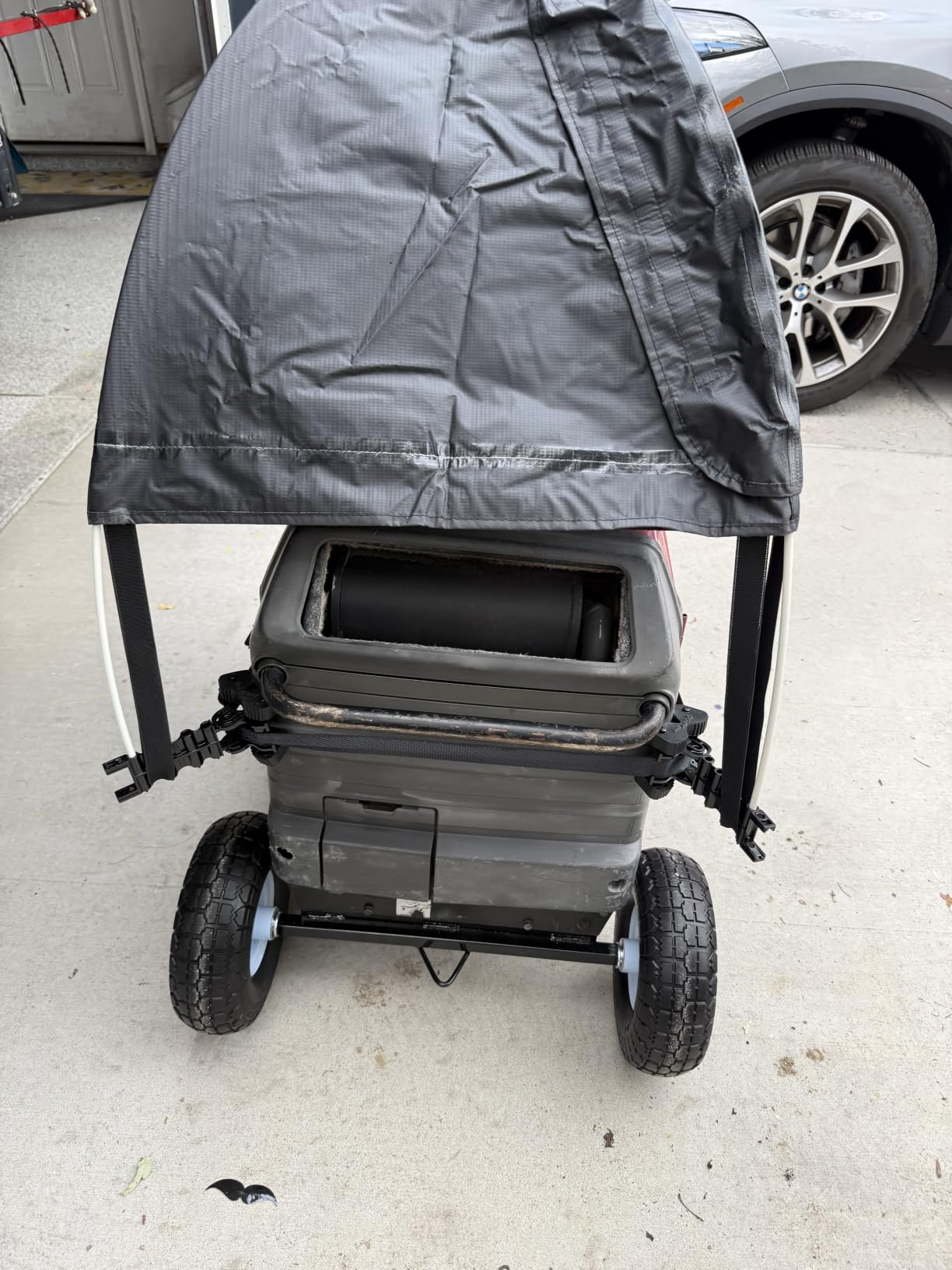 GenTent Inverter Generator Tent, Gray, Original - Standard customer photo 2
