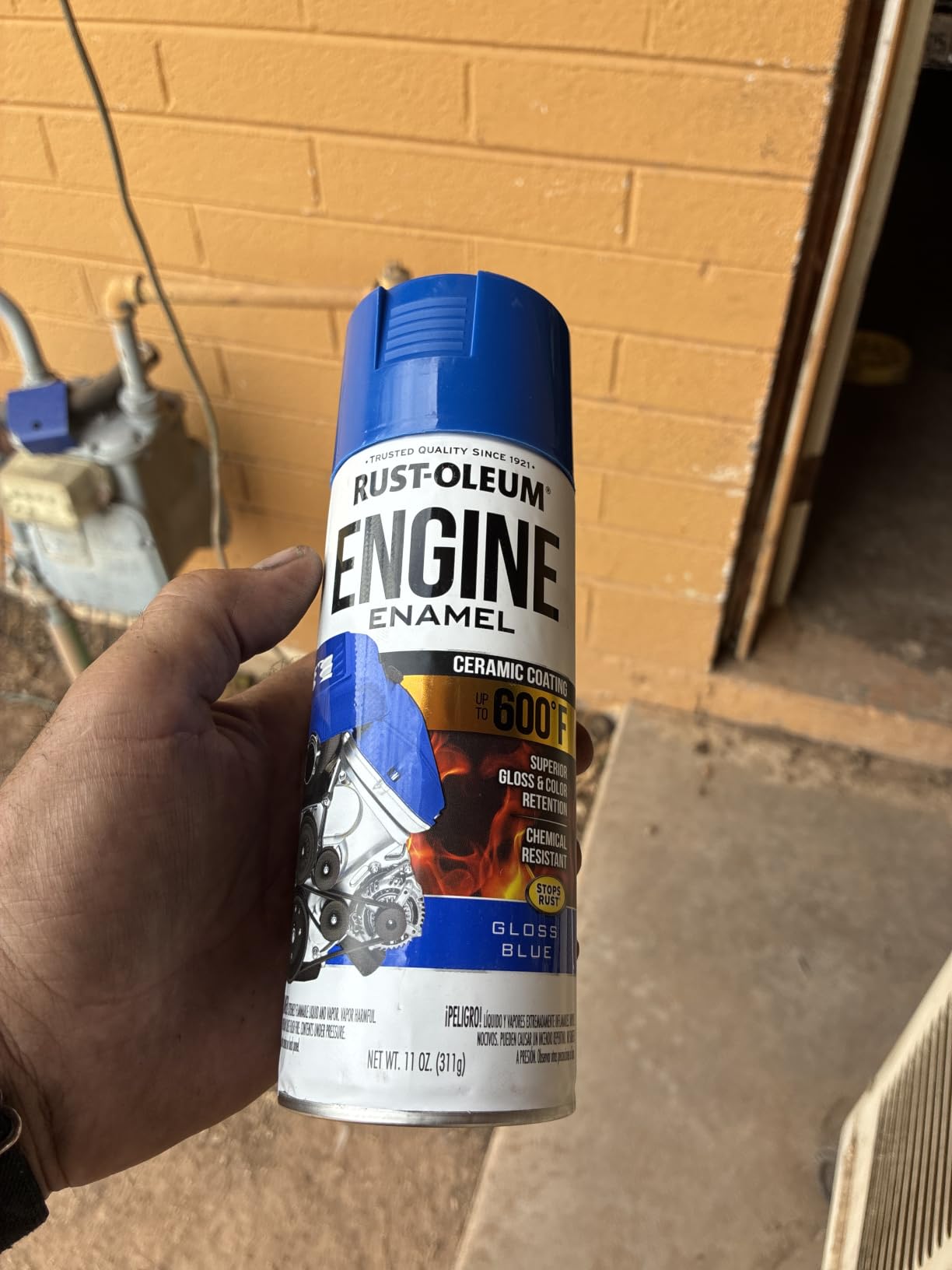 Rust-Oleum Stops Rust Spray Paint, Semi-Gloss Black customer photo 1