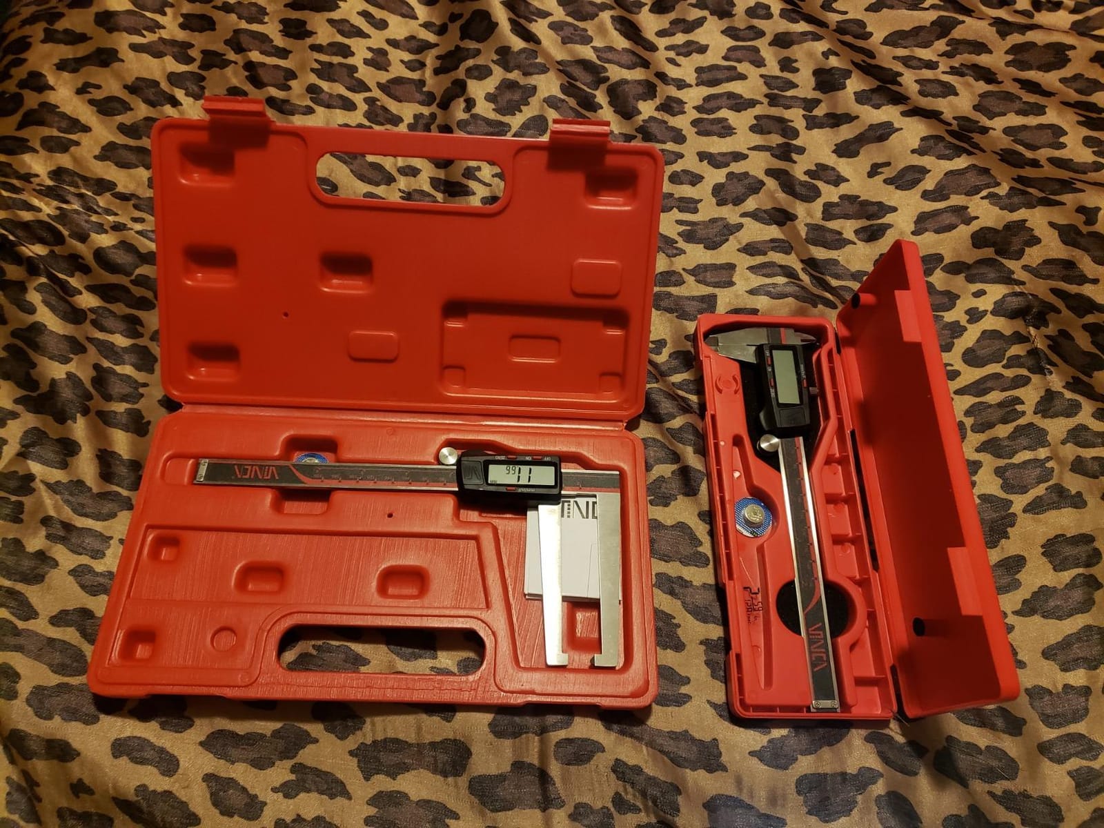 VINCA IP54 Grade Digital Caliper, DCLA-0605 6 Inch/150mm, Inch/Millimeter/Fraction Conversion, Stainless Steel, Large LCD Screen customer photo 2