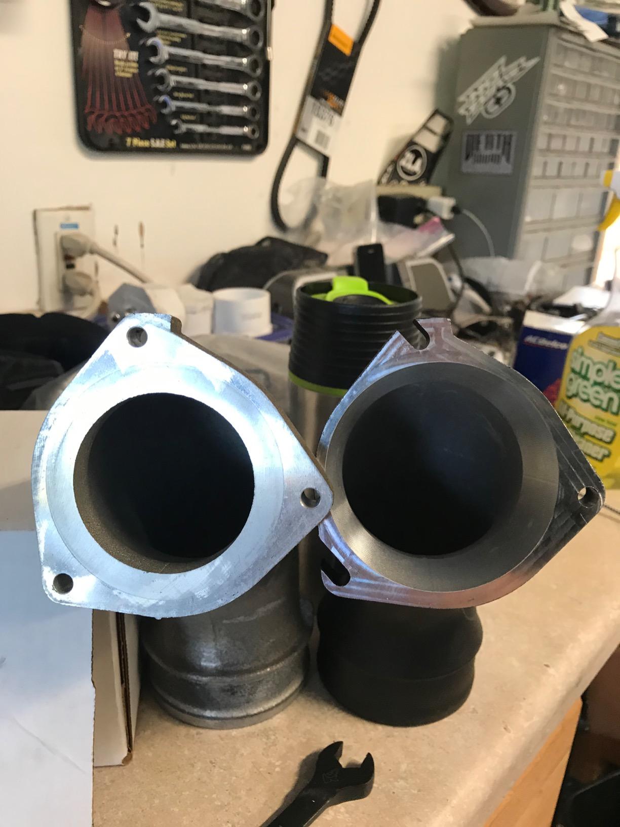 Fleece Performance Engineering FPE-INTAKEHORN Intake Horn (01-04 GM Duramax 6.6L LB7 High Flow LB7) customer photo 2