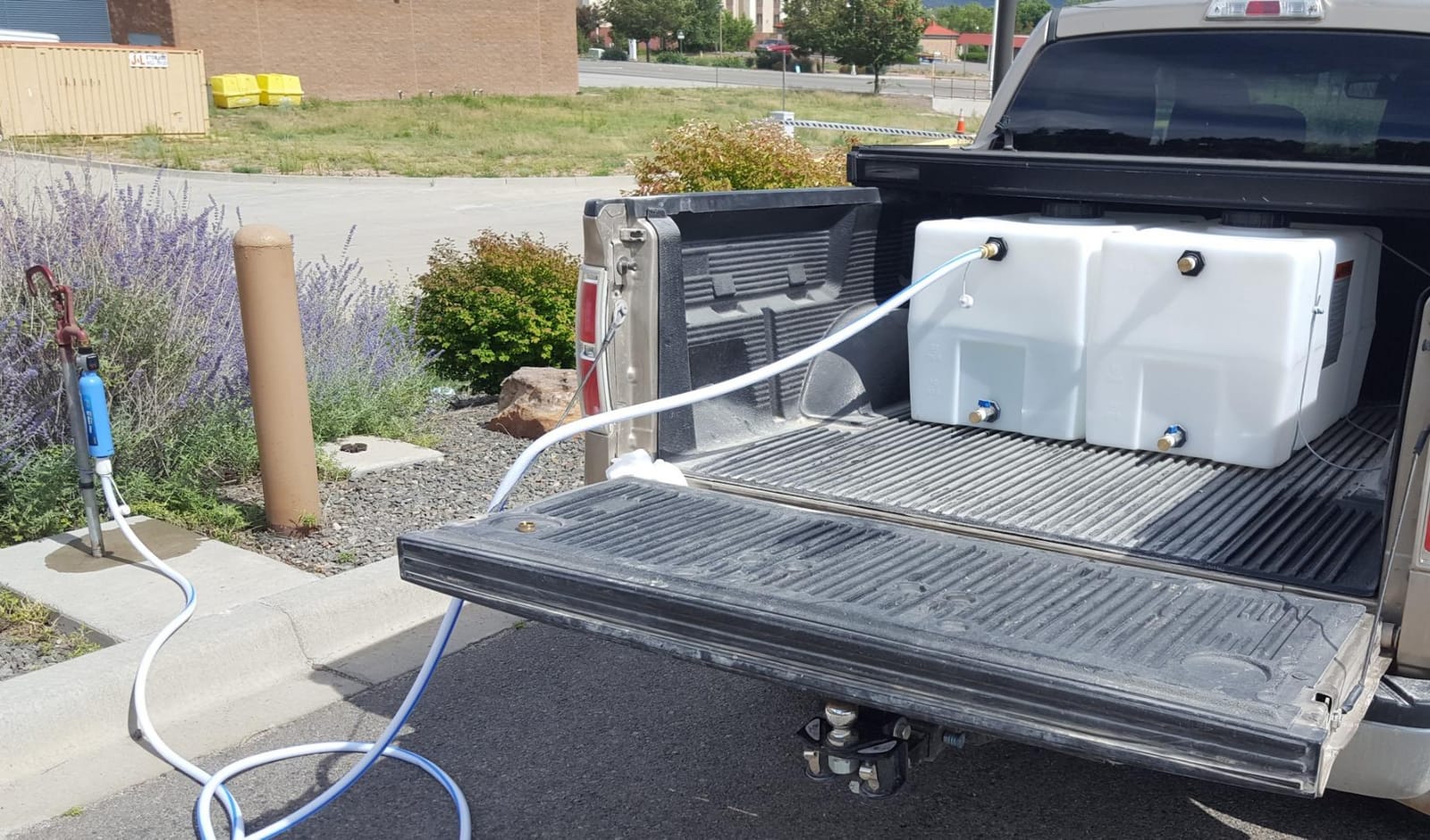 RomoTech 82123919 50 Gallon Square Polyethylene Water Storage Tank customer photo 2