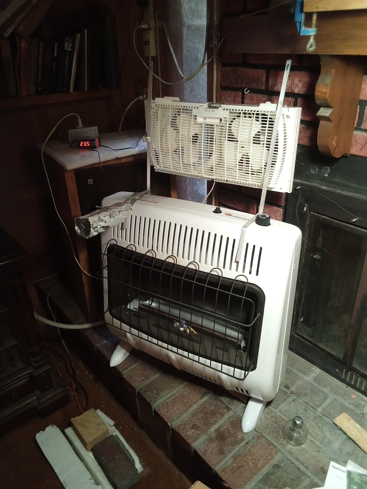 Mr. Heater 30,000 BTU Vent Free Blue Flame Natural Gas Heater customer photo 2