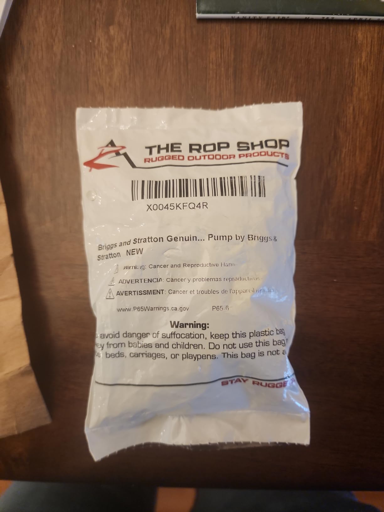 Briggs and Stratton Genuine 808656 Mechanical Fuel Pump by Briggs & Stratton customer photo 1