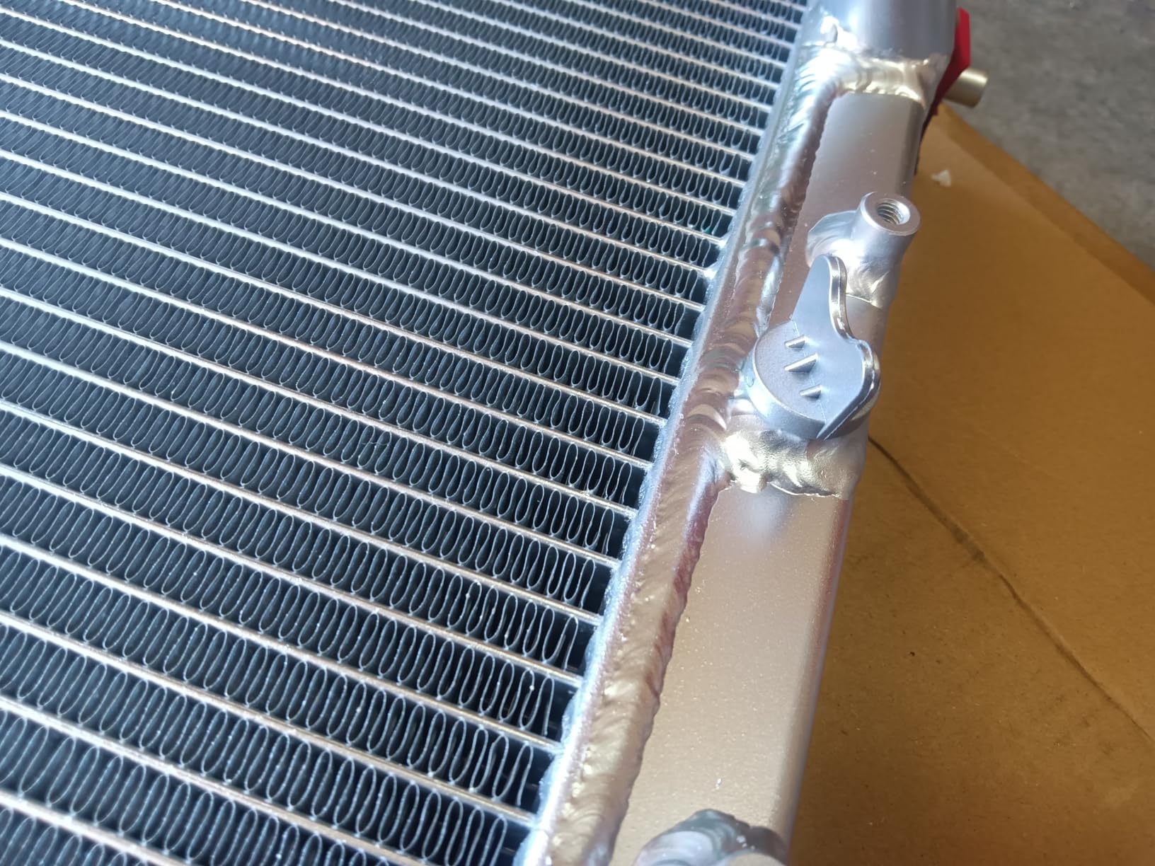 DNA Motoring RA-HC92-42-2 Compatible with Honda D15/16/B18 1.5L/1.6L/1.8L I4 MT 2-Row Dual/Double Core T-6061 Aluminum Radiator customer photo 2