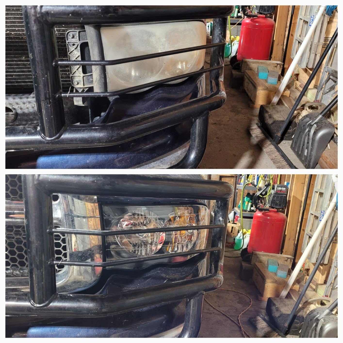 DNA MOTORING Pair Headlights Compatible with 02-05 Dodge Ram 1500 2500 3500, Left & Right, Chrome Housing Amber Corner, HL-OH-DR02-CH-AM customer photo 2