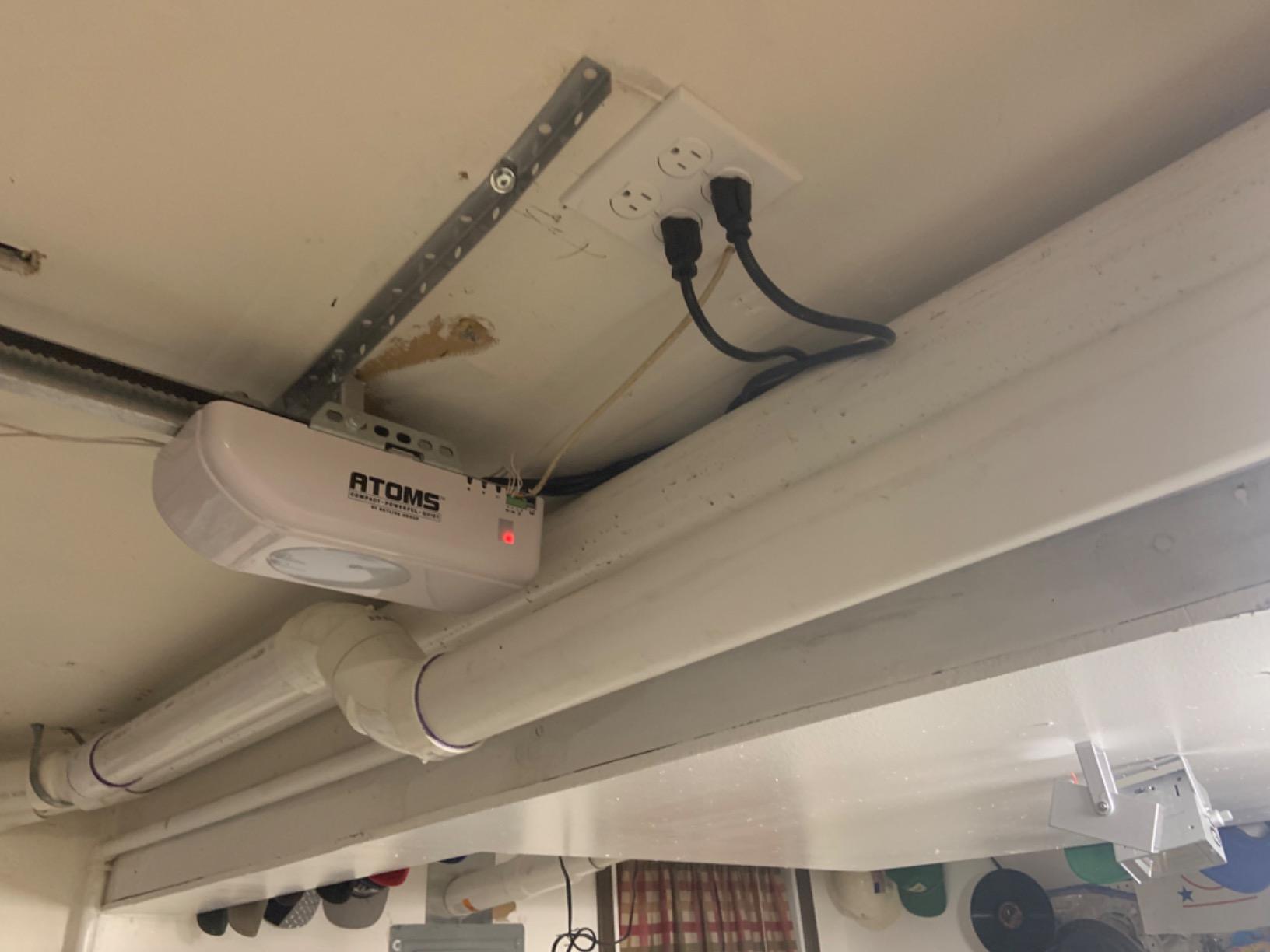 Skylink ATR-1622BK Atoms 1/2 HPF Garage Door Opener with Extremely Quiet Dc Motor, Belt Drive, Built-In Led Light, Skylinknet Enabled, Remote Controls, Keypad Keyless Entry, Deluxe Wall Console customer photo 2