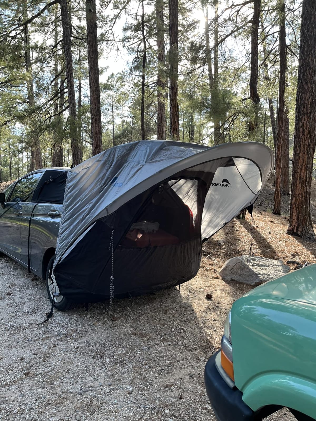 Napier Sportz Cove | SUV Tailgate Tent with Awning | Fits Small to Large SUVs | Easy 5-Minute Setup | Sun Protection & Privacy Shelter for Camping, Tailgating, Road Trips customer photo 1