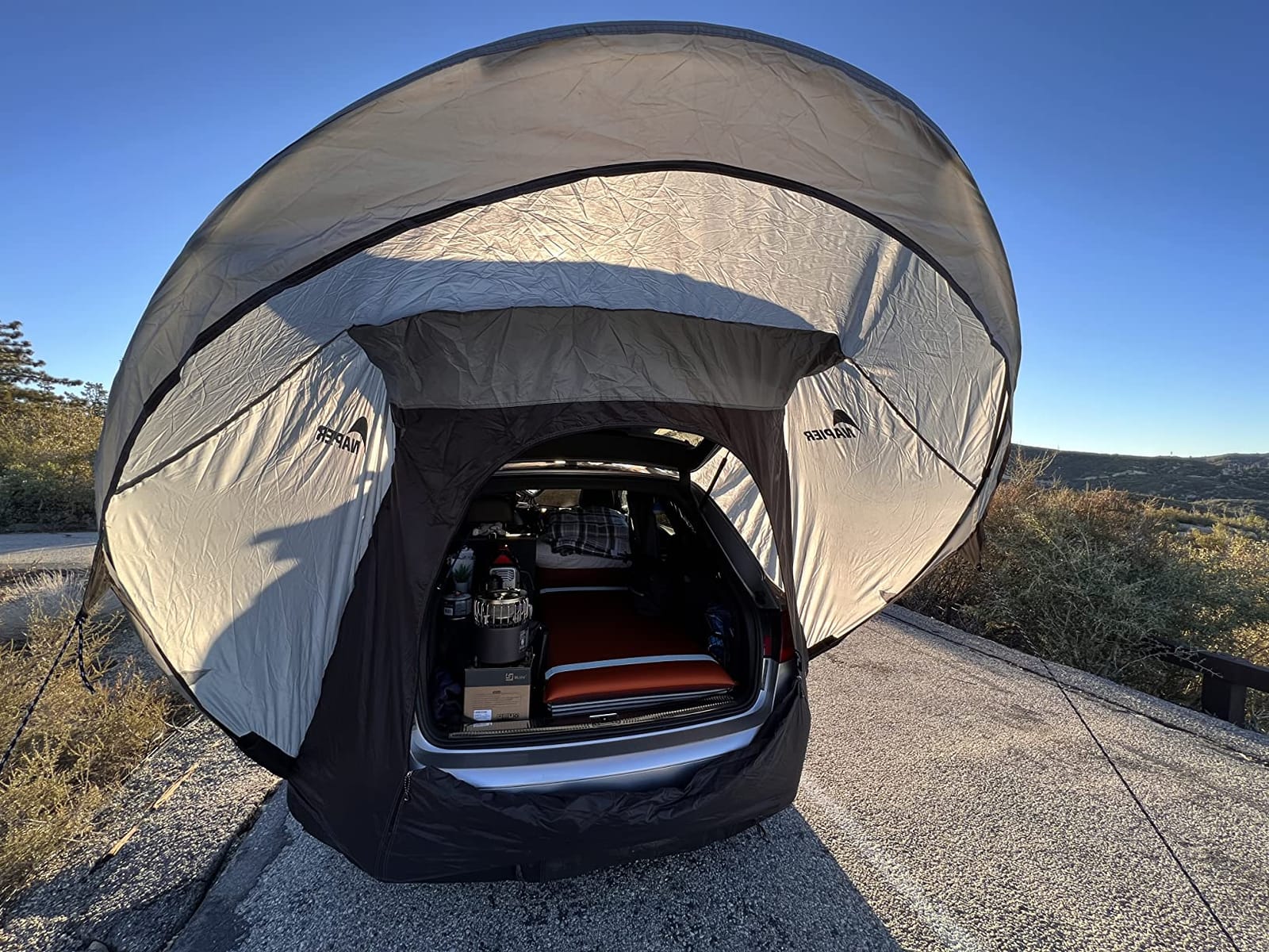 Napier Sportz Cove | SUV Tailgate Tent with Awning | Fits Small to Large SUVs | Easy 5-Minute Setup | Sun Protection & Privacy Shelter for Camping, Tailgating, Road Trips customer photo 2
