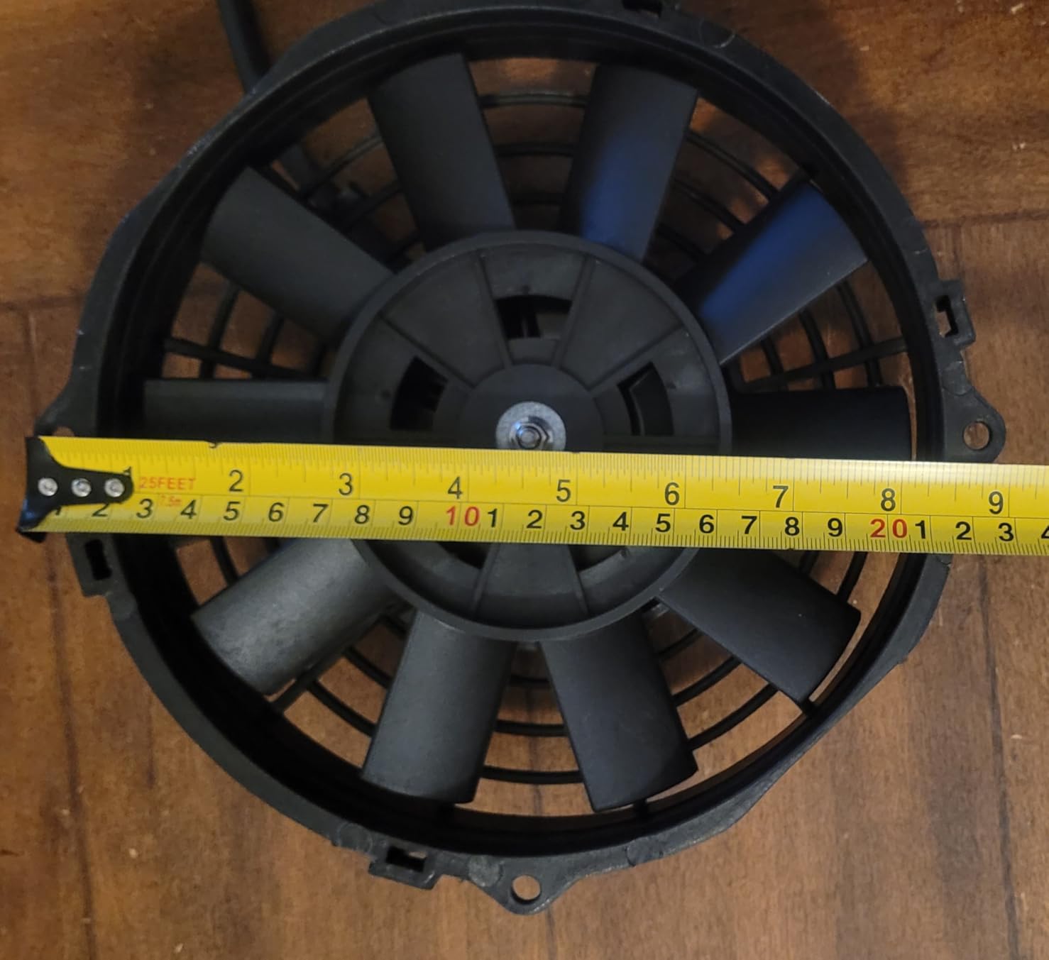 DNA Motoring 12 Inch High Performace Electric Cooling Slim Radiator Fan with Mount Kit, Black, RAF-12+FMK customer photo 1