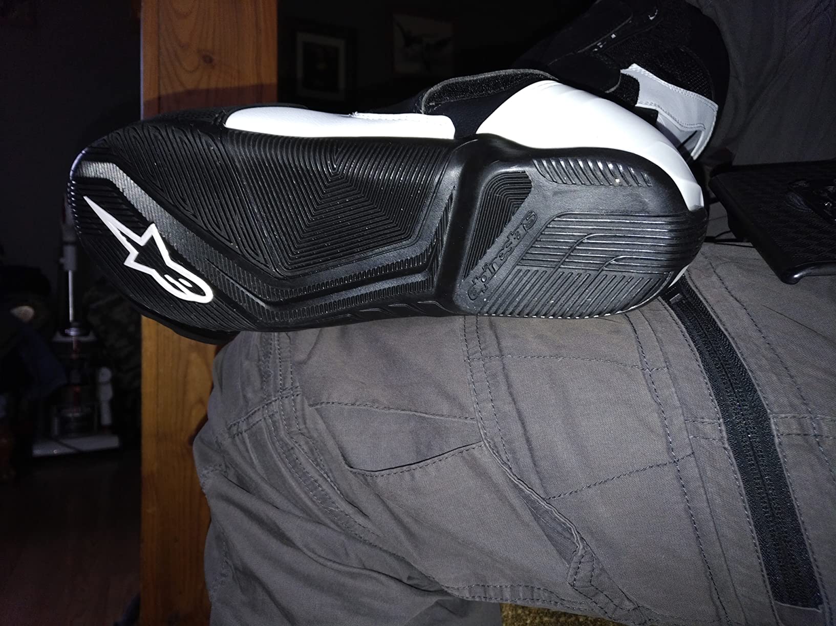 Alpinestars SMX S Boots Men's, Motorcycle Riding Racing, Durable Microfiber Upper, Exclusive Rubber Compound Sole customer photo 1