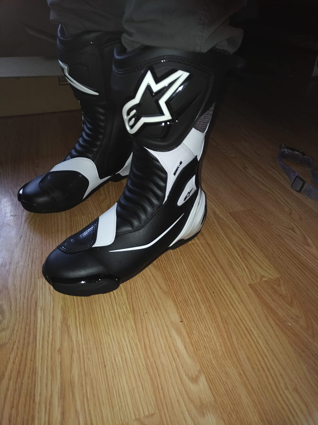 Alpinestars SMX S Boots Men's, Motorcycle Riding Racing, Durable Microfiber Upper, Exclusive Rubber Compound Sole customer photo 2