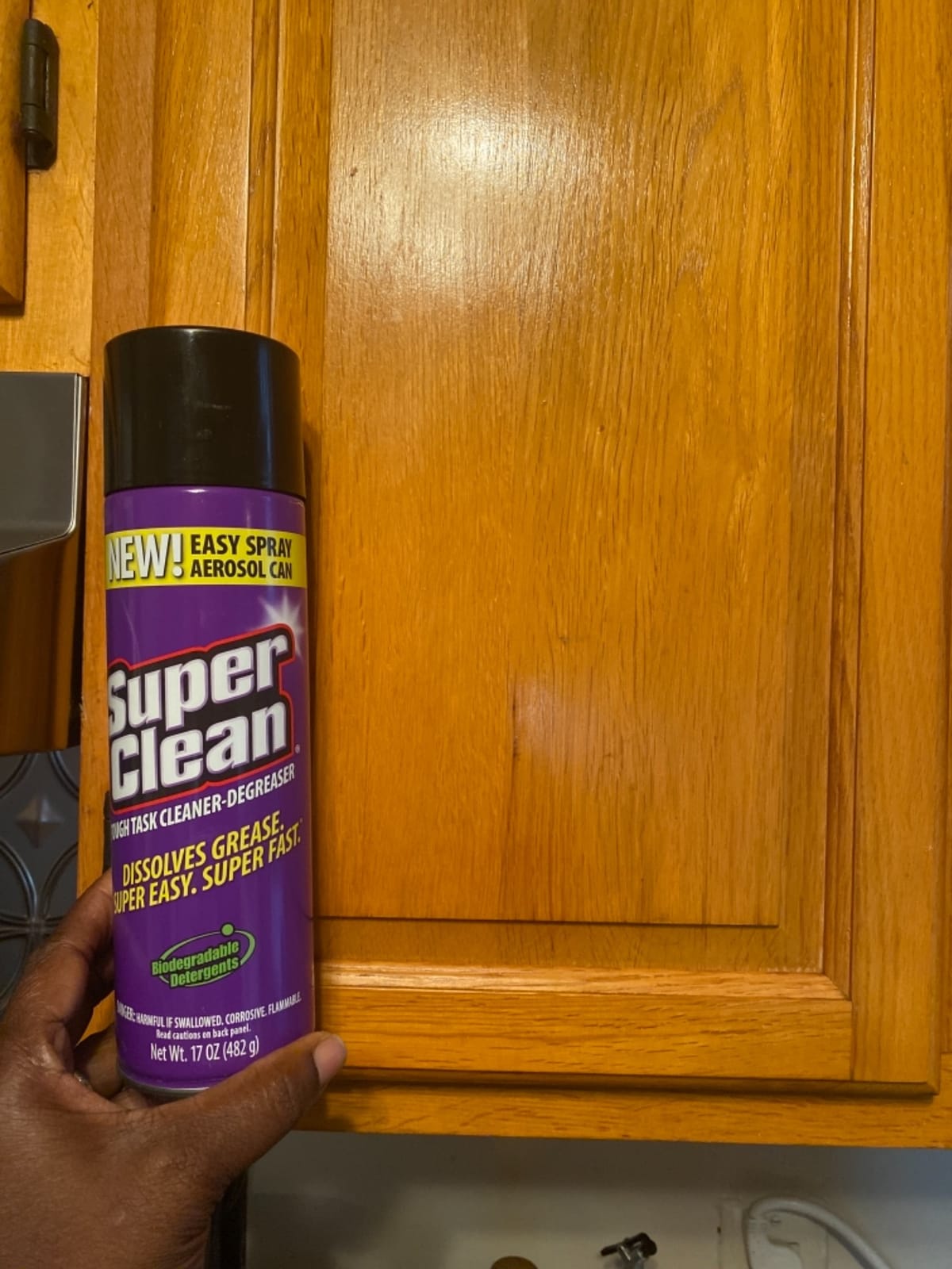 SuperClean Multi Surface All Purpose Gunk Remover Aerosol Degreaser, Biodegradable, 17oz by Super Clean customer photo 2