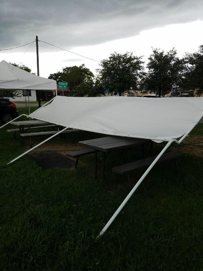 Quictent 10x20 ft Heavy Duty Carport Canopy Galvanized Car Tent Outdoor Garage Boat Shelter with Reinforced Structure, No Sidewall - White customer photo 1
