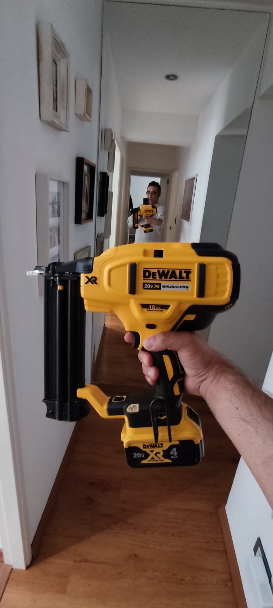 DEWALT DCN680B 20V MAX* XR® 18 GA Cordless Brad Nailer (Tool Only) customer photo 1