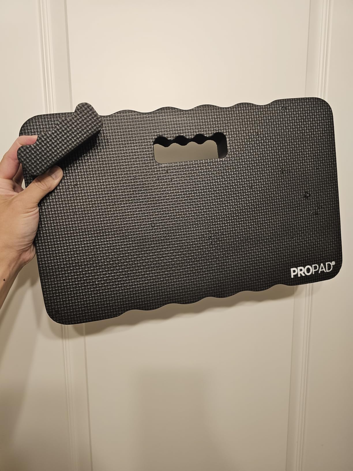 Thick Kneeling Pad, Garden Kneeler for Gardening, Bath Kneeler for Baby Bath, Kneeling Mat for Exercise & Yoga, Knee Pad for Work, Floor Foam Pad, Extra Large (XL) 18 x 11 x 1.5 Inches, Black customer photo 1