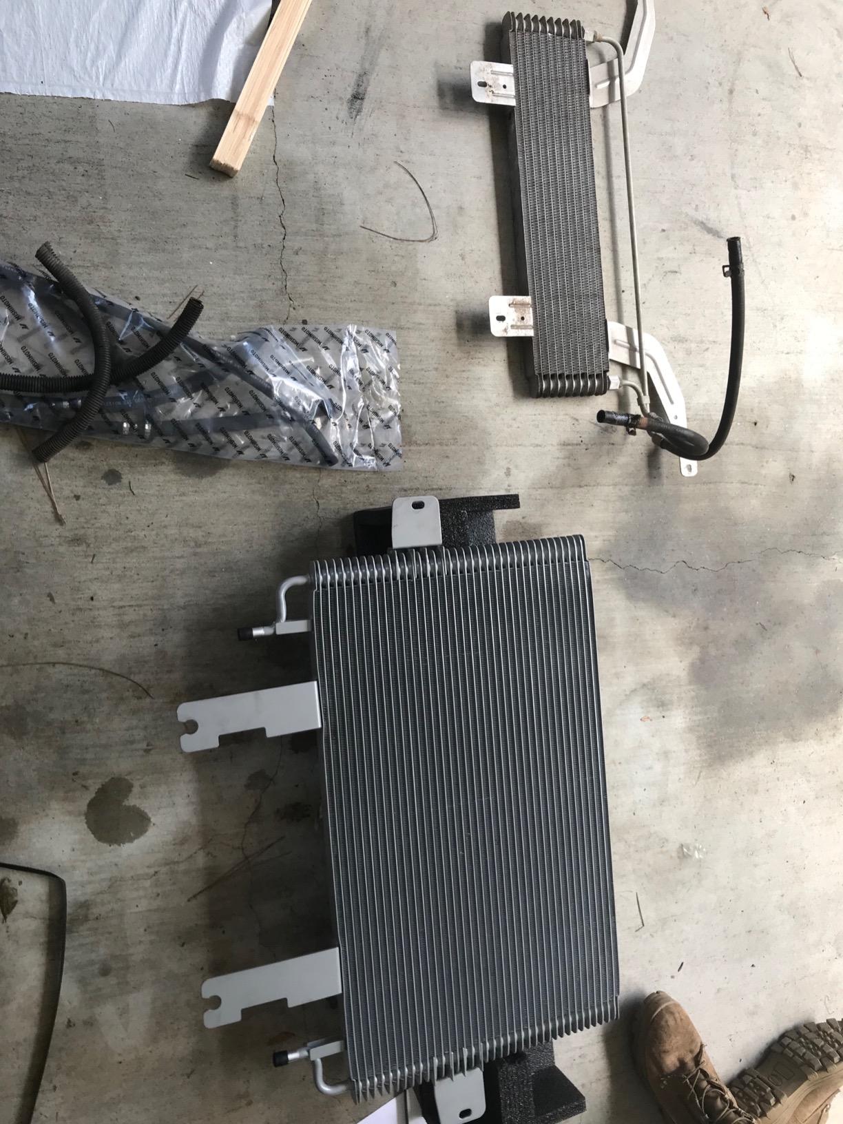 Mishimoto MMTC-F2D-99SL Trans Cooler, Powerstroke 7.3L 1999-03, Silver customer photo 1