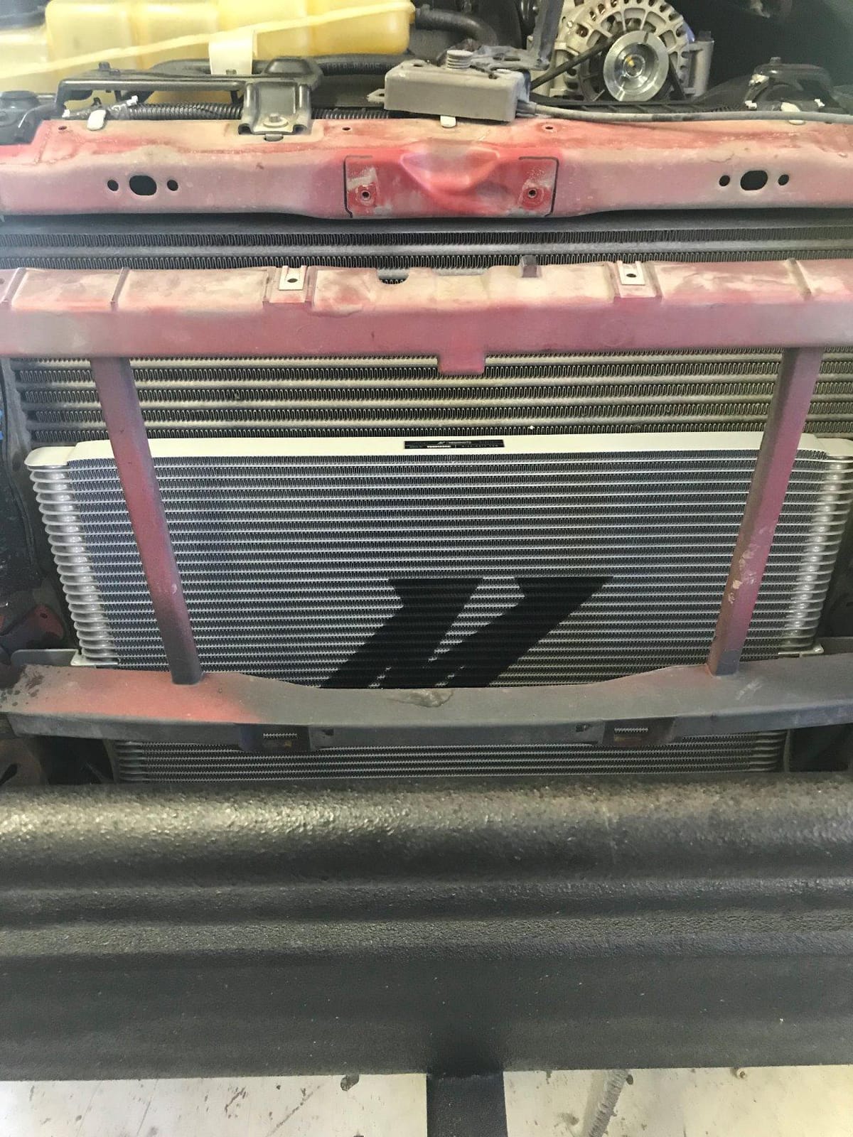 Mishimoto MMTC-F2D-99SL Trans Cooler, Powerstroke 7.3L 1999-03, Silver customer photo 2