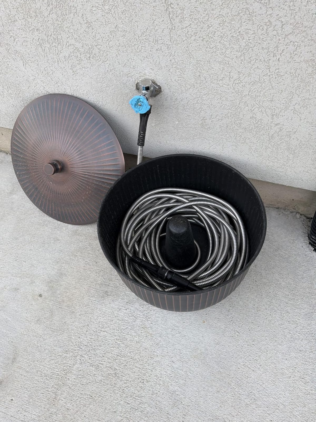 BIONIC STEEL 100 Ft Metal Garden Hose with Sprayer Nozzle customer photo 1