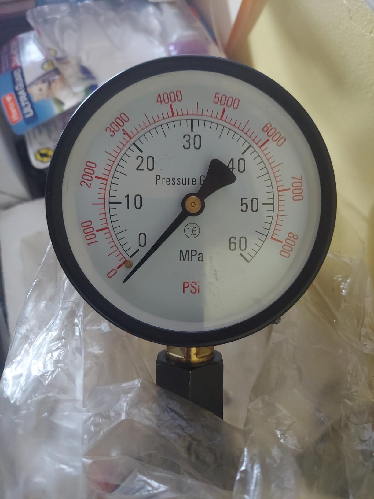 Vevor 400Bar 6000PSI Diesel Fuel Injector Tester Diesel Injector Nozzle Tester with Dual Scale Gauge to Adjust Injector Nozzle Pressure and Testing Diesel Injector Nozzle Pop Pressure Tester customer photo 1
