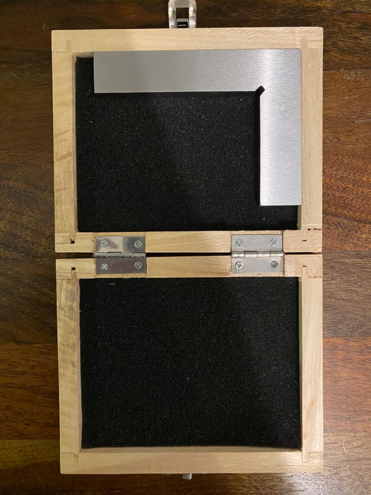 Taytools 7464237 Machinist Engineer Solid Stainless Steel Square 4” x 3” x .220” Thick DIN 875/0 (Square w/in - 0.0003”) Stainless Steel customer photo 2