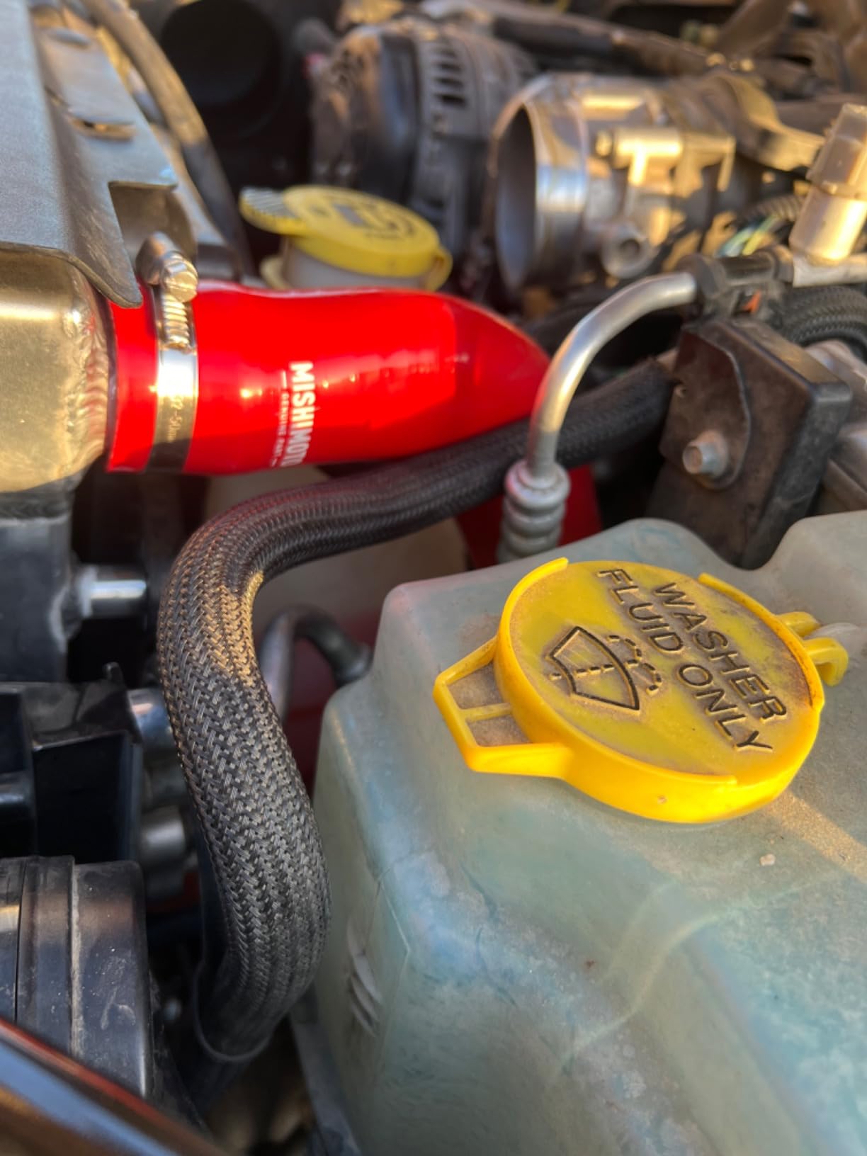 Mishimoto MMHOSE-WR6-12MBK Silicone Radiator Hose Kit Compatible With Jeep Wrangler JK 2012-2018 Matte Black customer photo 1