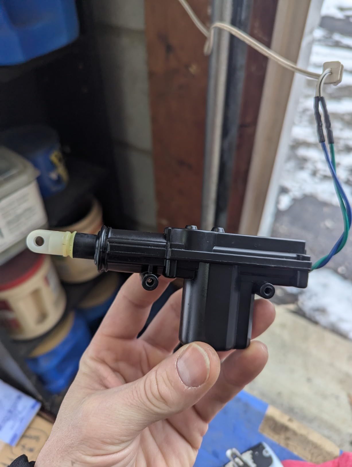 Liftmaster 841LM Automatic Garage Door Lock customer photo 2