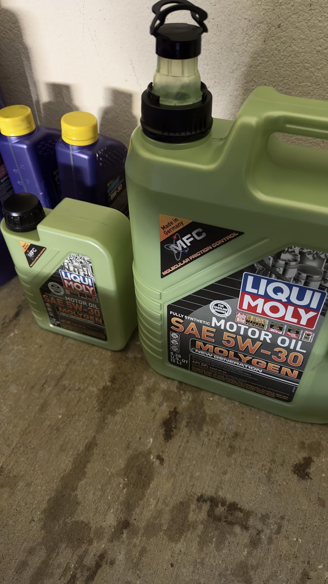 LIQUI MOLY Molygen New Generation 5W-30 Motor Oil | 5 Liter | Fully synthetic engine oil | SKU: 20228 customer photo 1
