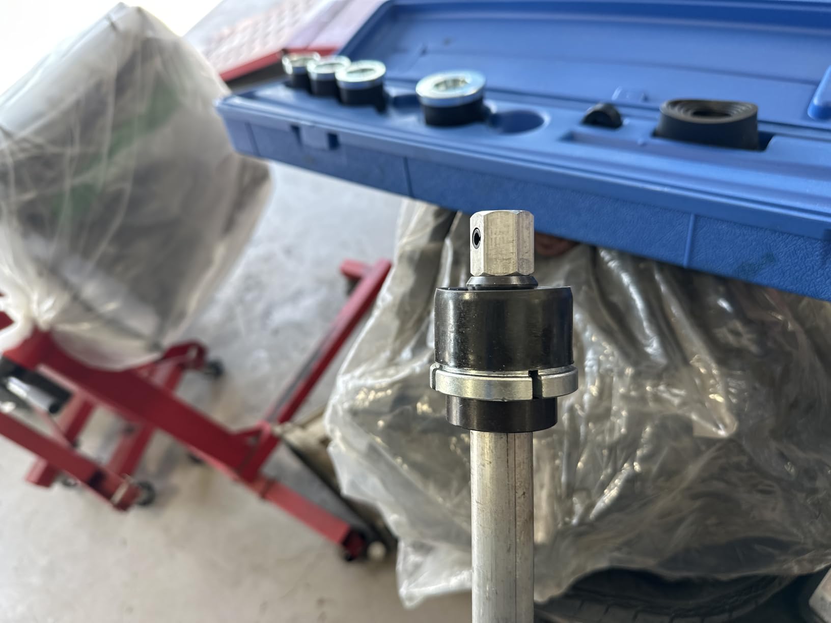 8MILELAKE Universal Camshaft Bearing Tool Installation Removal with Case customer photo 1