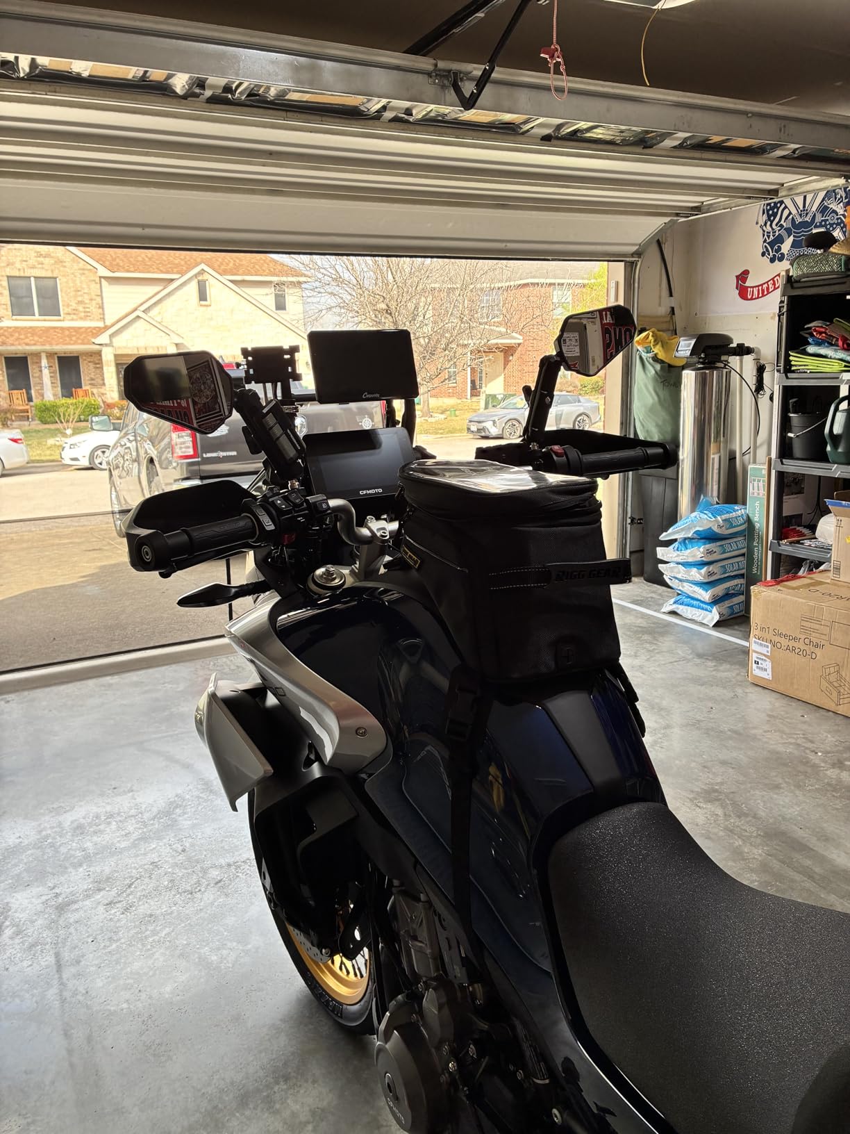 Nelson-Rigg Trails End Adventure Motorcycle Tank Bag, fits Most Honda Yamaha Kawasaki Adventure Bikes customer photo 1
