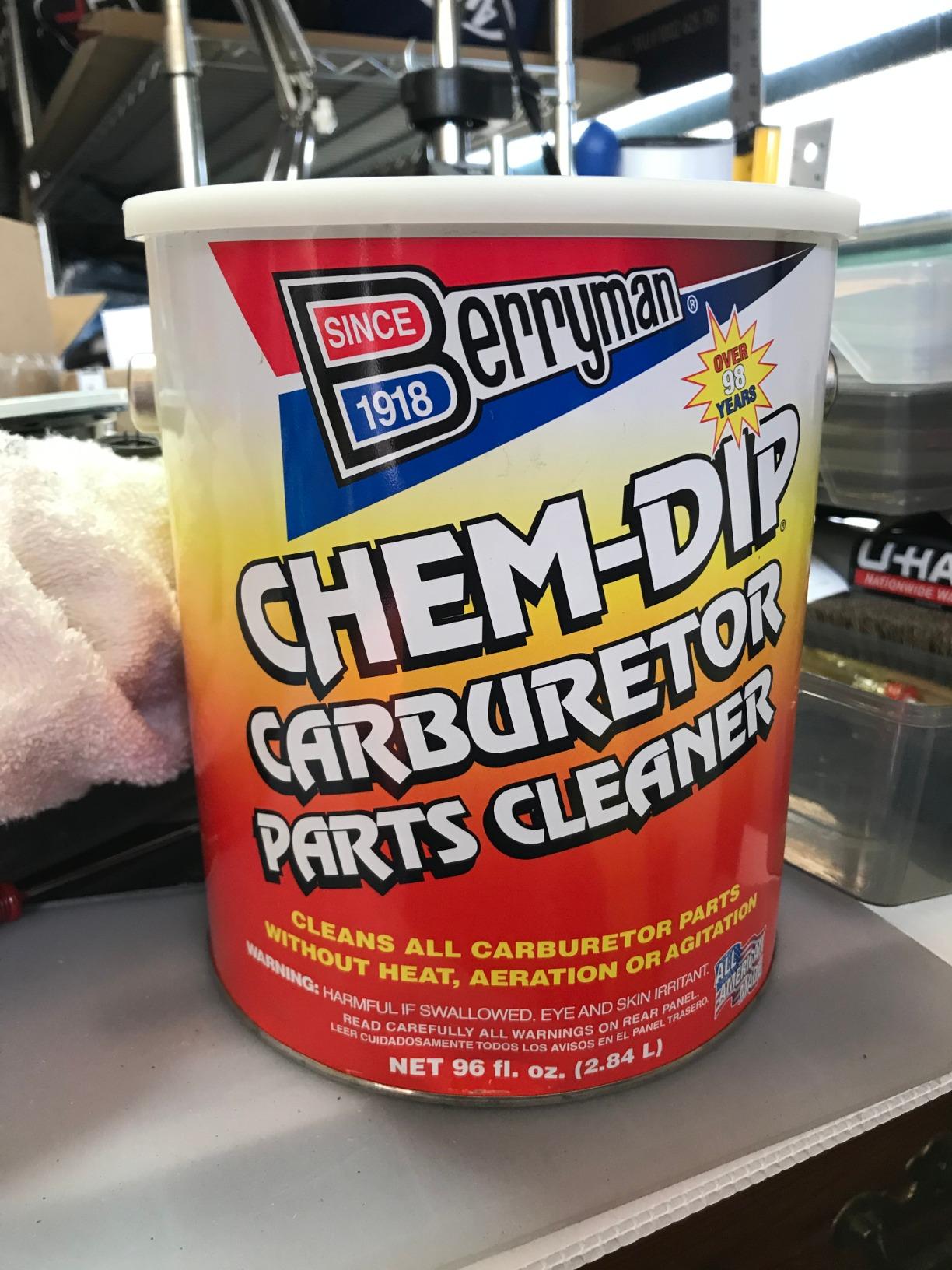 Berryman 0996-ARM B-9 Chem Dip Parts Cleaner with Basket and Armlock, 3/4-Gallon Pail customer photo 1