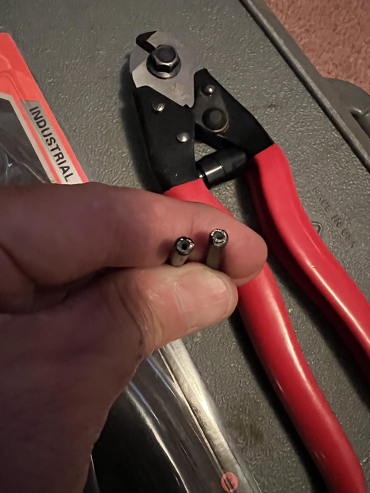 Muzata Cable Cutter Heavy Duty Stainless Steel Wire Rope Cutter M015 customer photo 2