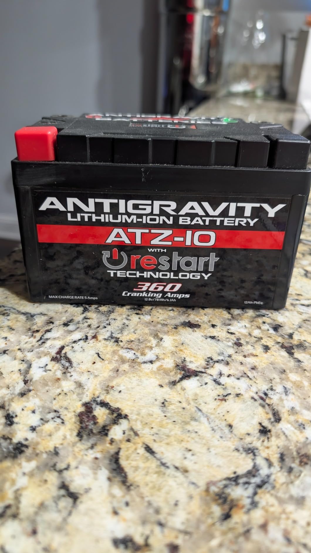 Anti-Gravity AG-ATZ-10-RS LITHIUM-ION Battery customer photo 1
