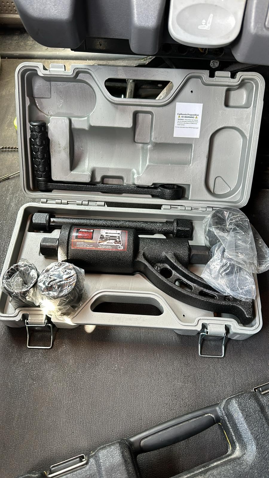 Stark USA Torque Multiplier Labor Saving Lug Nut Wrench W/ 4 Cr-v Socket 5400NM Lugnut Wrench for Semi Truck & RVs Wrench w/Case customer photo 2