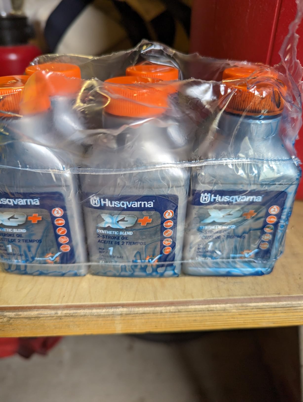 Husqvarna XP+ 2 Stroke Oil 2.6 oz. Bottle 6-Pack customer photo 2