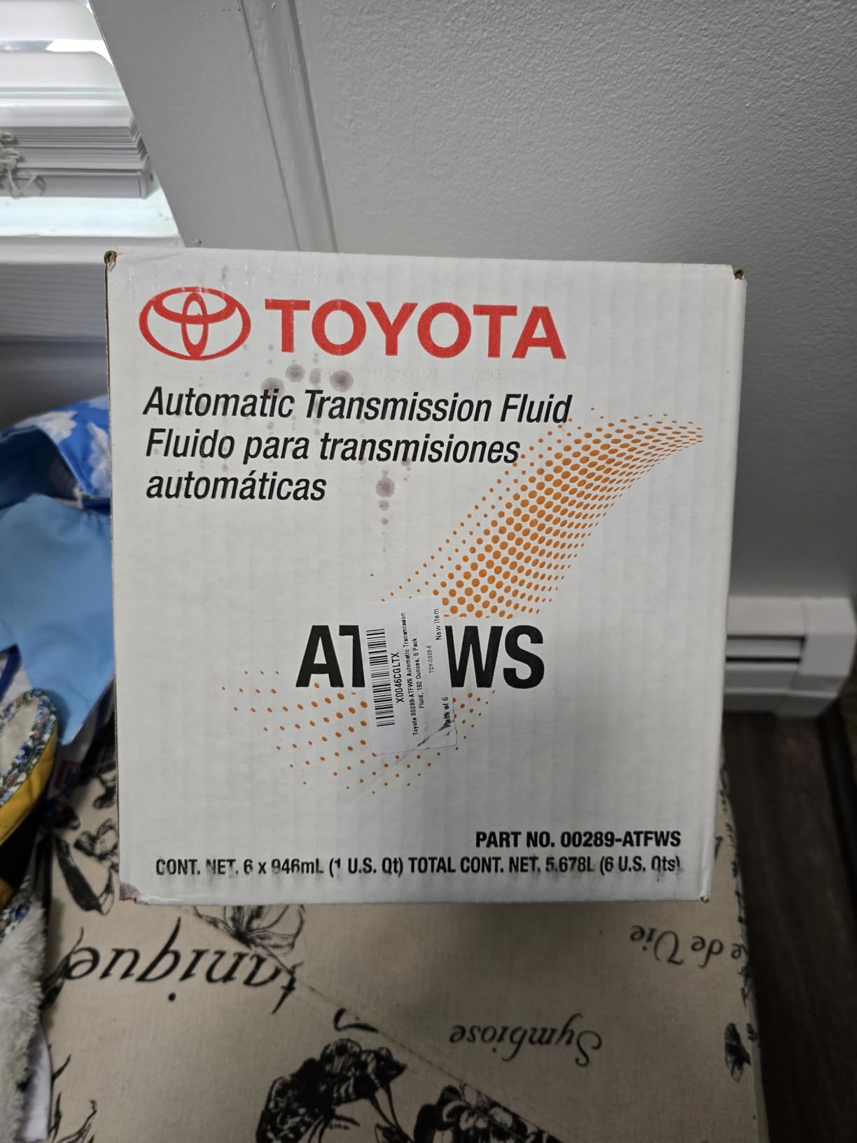 Toyota 00289-ATFWS Automatic Transmission Fluid, 192 Ounces, 6 Pack customer photo 2