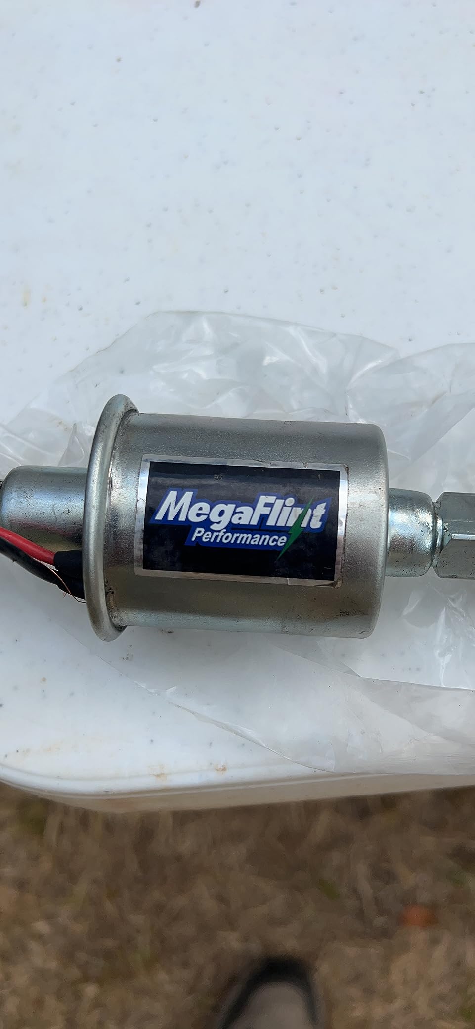 Inline Fuel Pump 12V Universal Electric Fuel Pump Low Pressure 5-9 PSI For Gas Diesel E8012S 1-2A | 30GPH | 5/16Inch customer photo 1