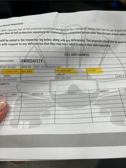KwikSafety SCORPION Safety Harness ANSI OSHA Fall Protection Gear customer photo 2