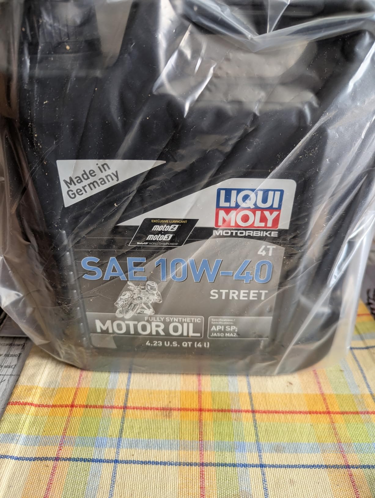 Liqui Moly 4T 10w-40 Street 4-Liter customer photo 1