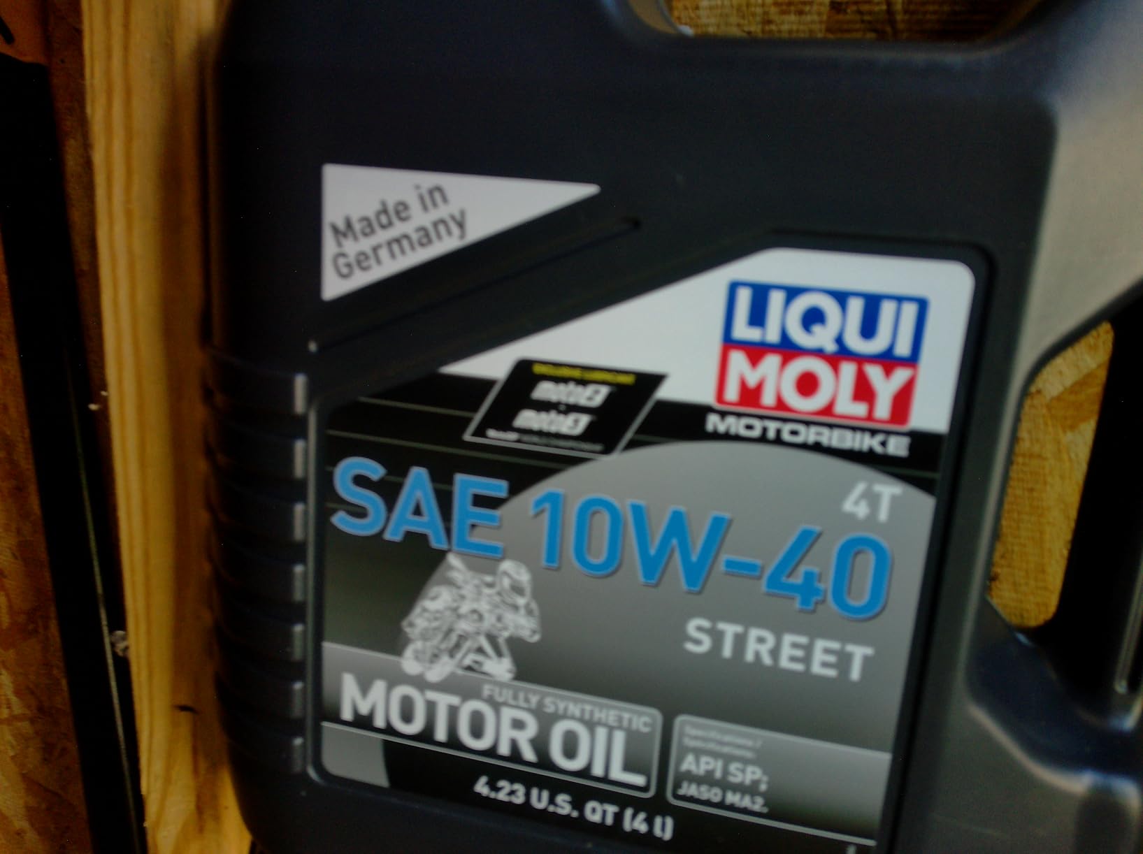 Liqui Moly 4T 10w-40 Street 4-Liter customer photo 2