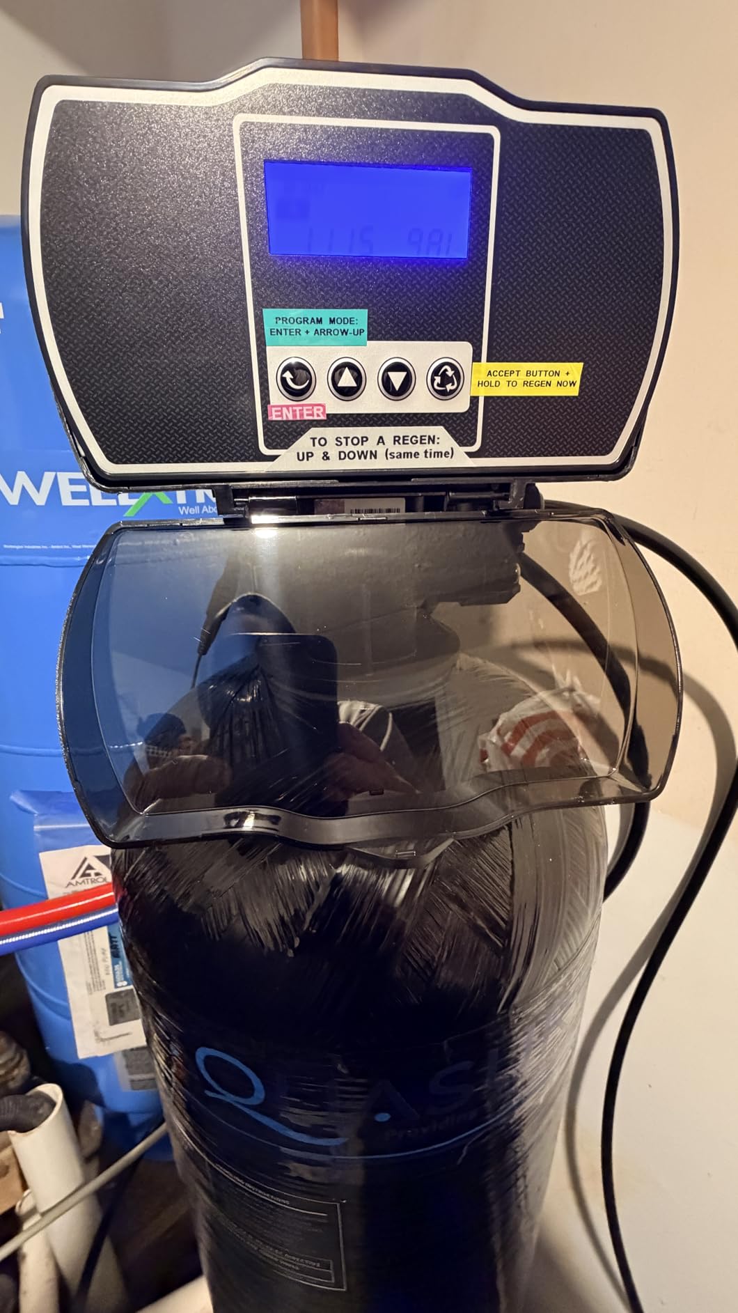 Aquasure Harmony Series 48,000 Grains Whole House Water Softener w/High Efficiency Digital Metered Control Head (48,000 Grains) customer photo 2