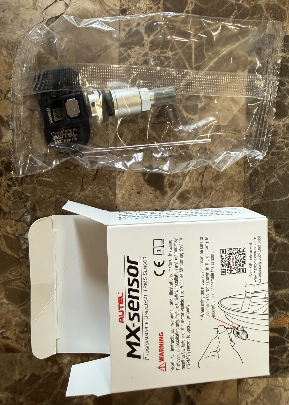 Autel TPMS Sensors, MX-Sensor 315+433MHz, Universal Tire Pressure Sensor customer photo 1
