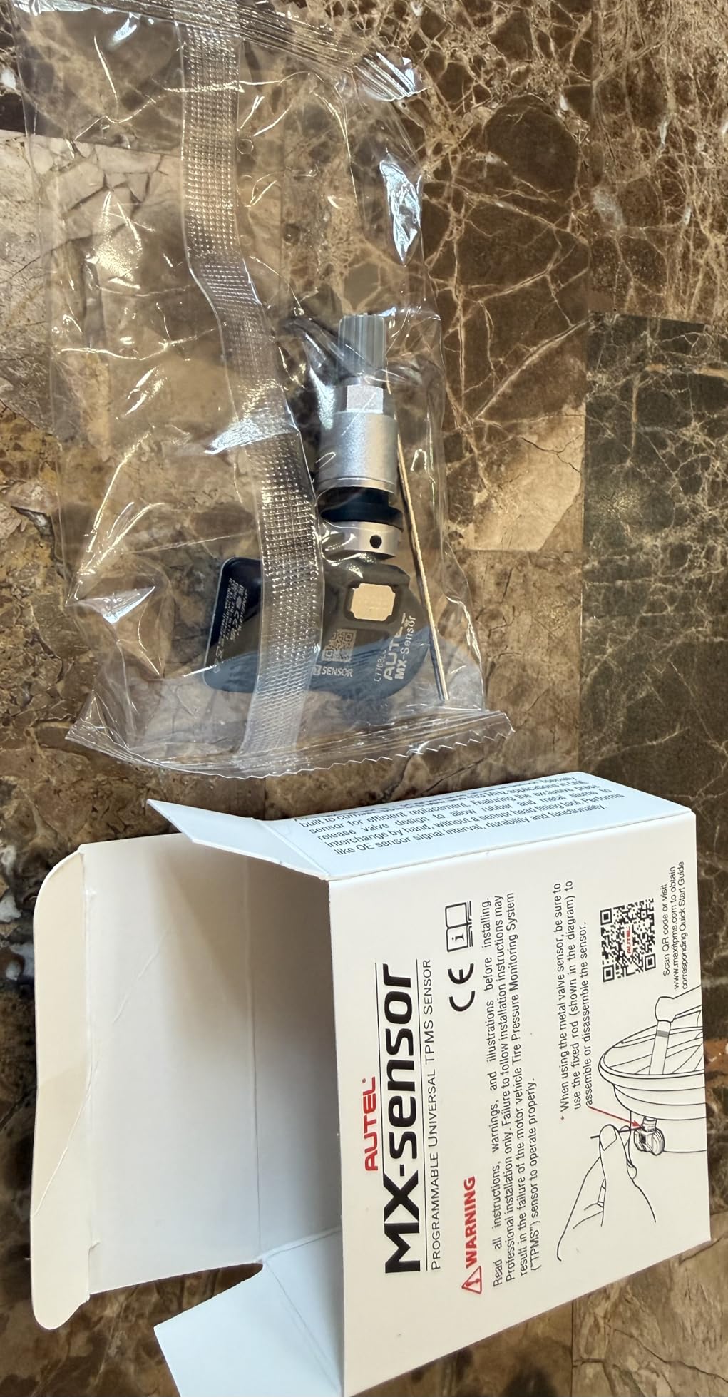 Autel TPMS Sensors, MX-Sensor 315+433MHz, Universal Tire Pressure Sensor customer photo 2