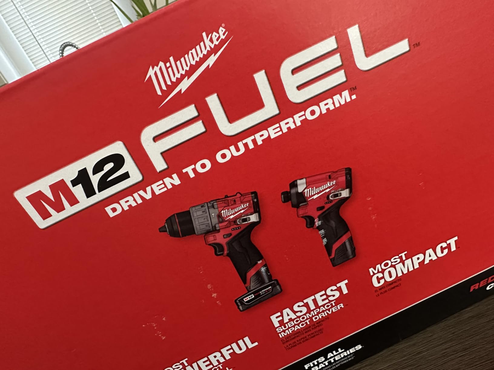 Milwaukee M12 FUEL 12-Volt Li-Ion Brushless Cordless Hammer Drill and Impact Driver Combo Kit (2-Tool) W/Free M12 3/8 in. Ratchet customer photo 2