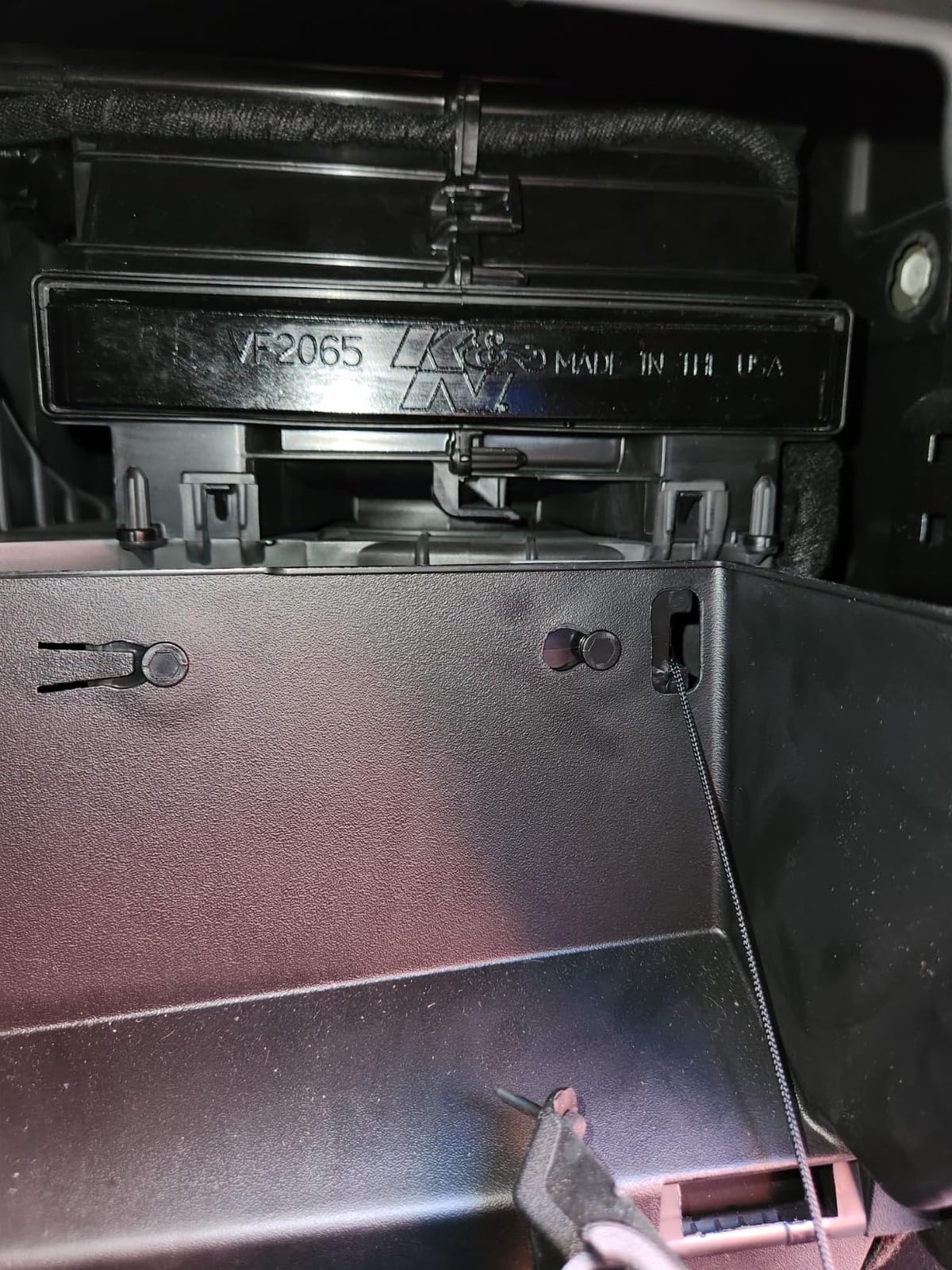 K&N LIFETIME Cabin Air Filter: Washable, Clean Air for your Cabin, VF2065 customer photo 2
