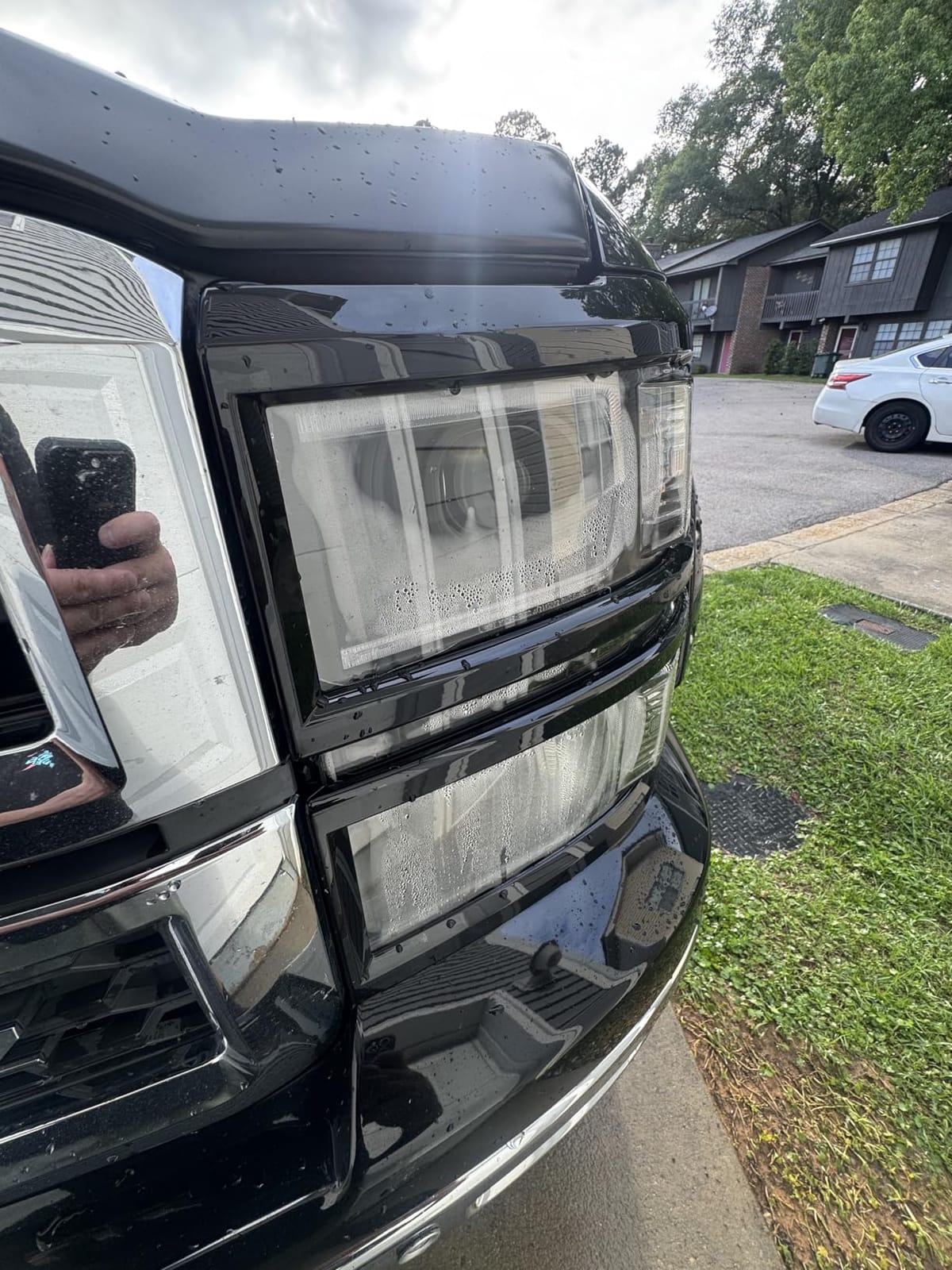 Auto Dynasty LED DRL Headlights Lamps for 14-15 Silverado 1500, Black Clear customer photo 1