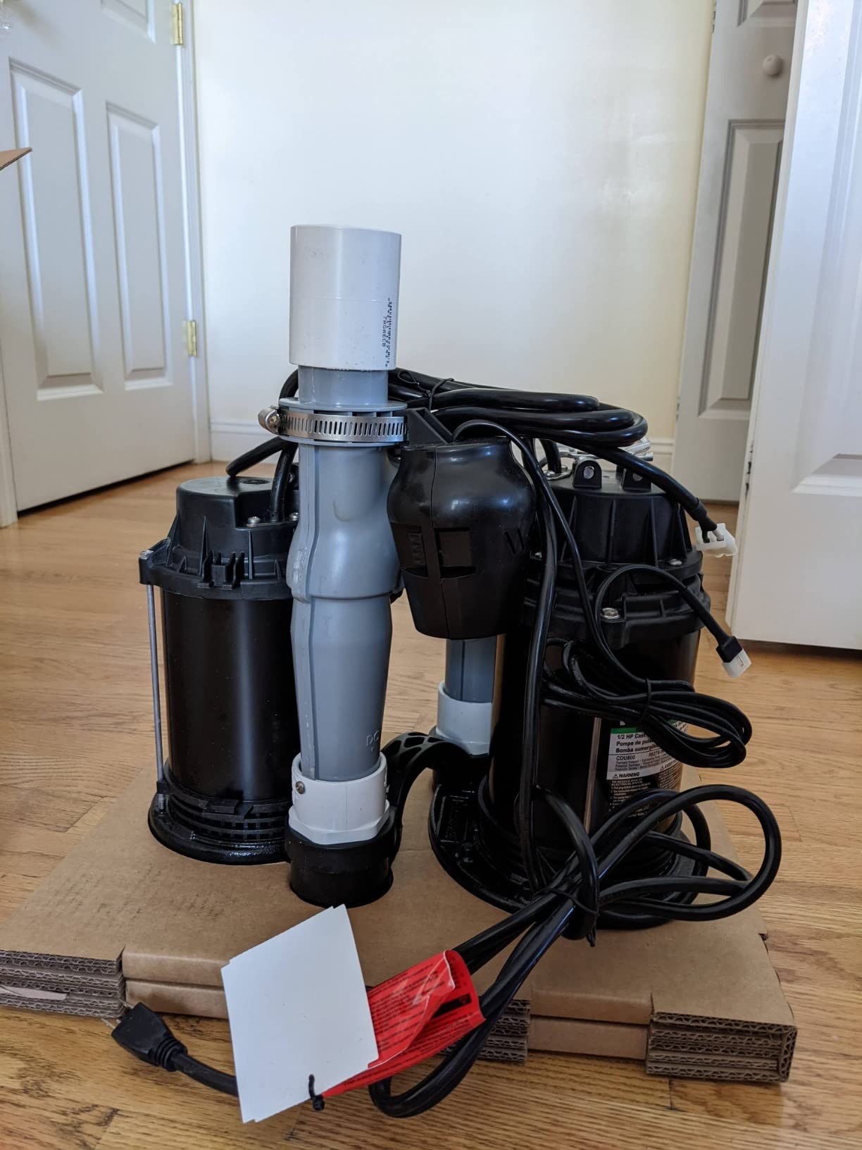 Wayne Preassembled Primary & Battery Backup Sump Pump Combo System customer photo 1