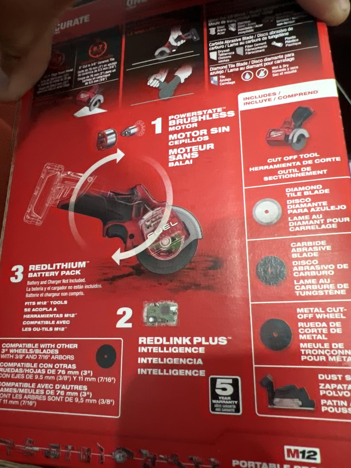 Milwaukee's Cut-Off Tool,12V, Bare Tool (2522-20) customer photo 1