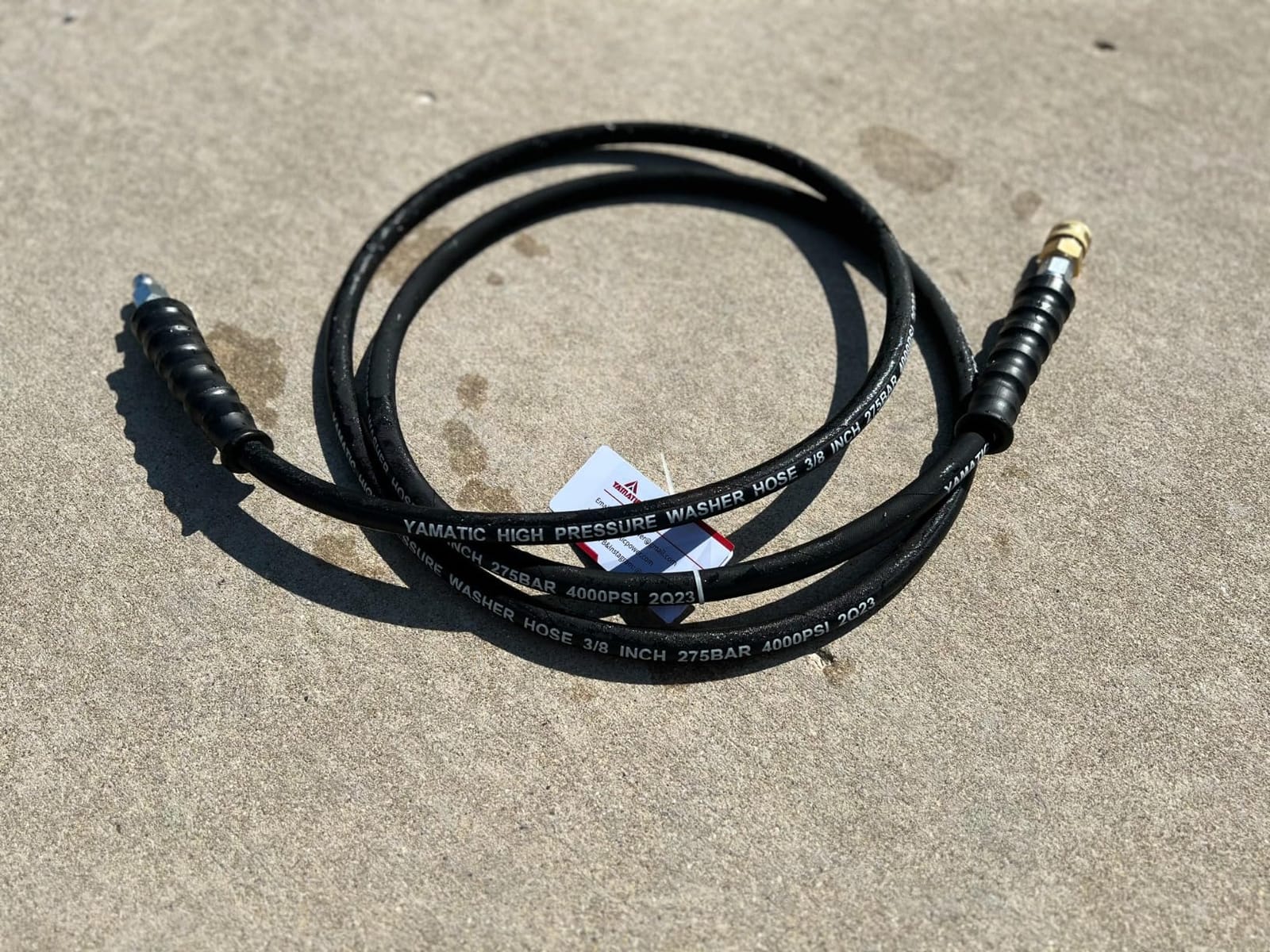 YAMATIC Pressure Washer Hose 3/8